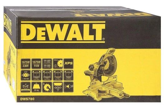 Пила торцювальна DeWalt DWS780 (DWS780) фото