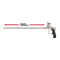 Пістолет для піни з довгим носиком 500 мм + 4 насадки INTERTOOL PT-0650 (PT-0650) фото