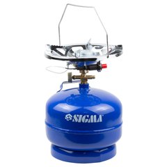 Комплект газовий кемпінг з пьезоподжигом Comfort 5л SIGMA (2903111) (2903111) фото